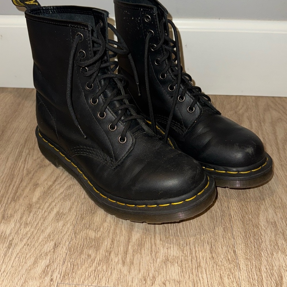Black Boots Women Dr Martens 1460